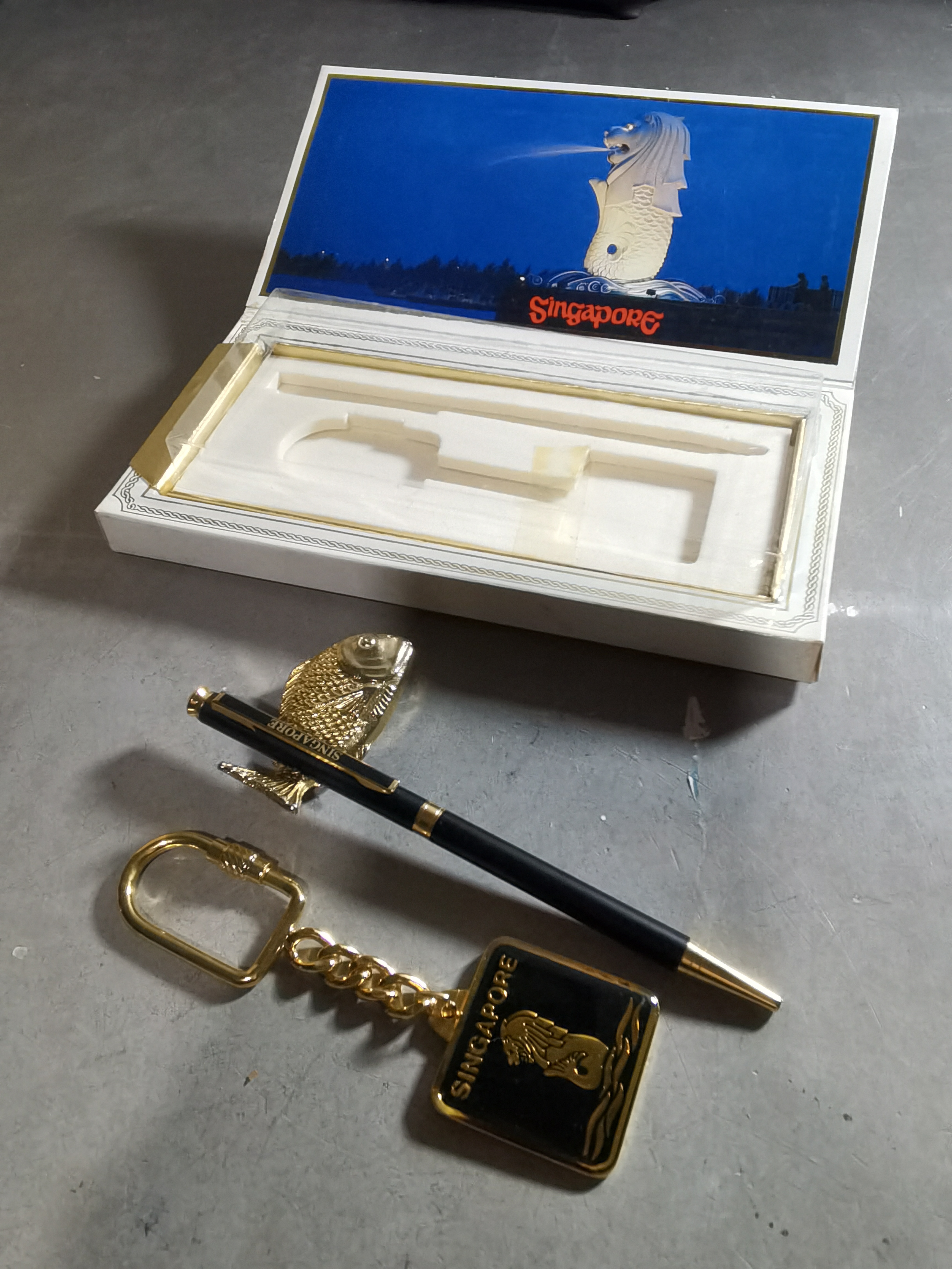 阅古斋日本回流新加坡正品圆珠笔钥匙链怀旧学生老文具练字笔包邮