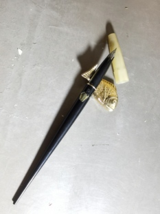 阅古斋日本产白金正品二手钢笔台笔怀旧学生学习老文具练字笔包邮