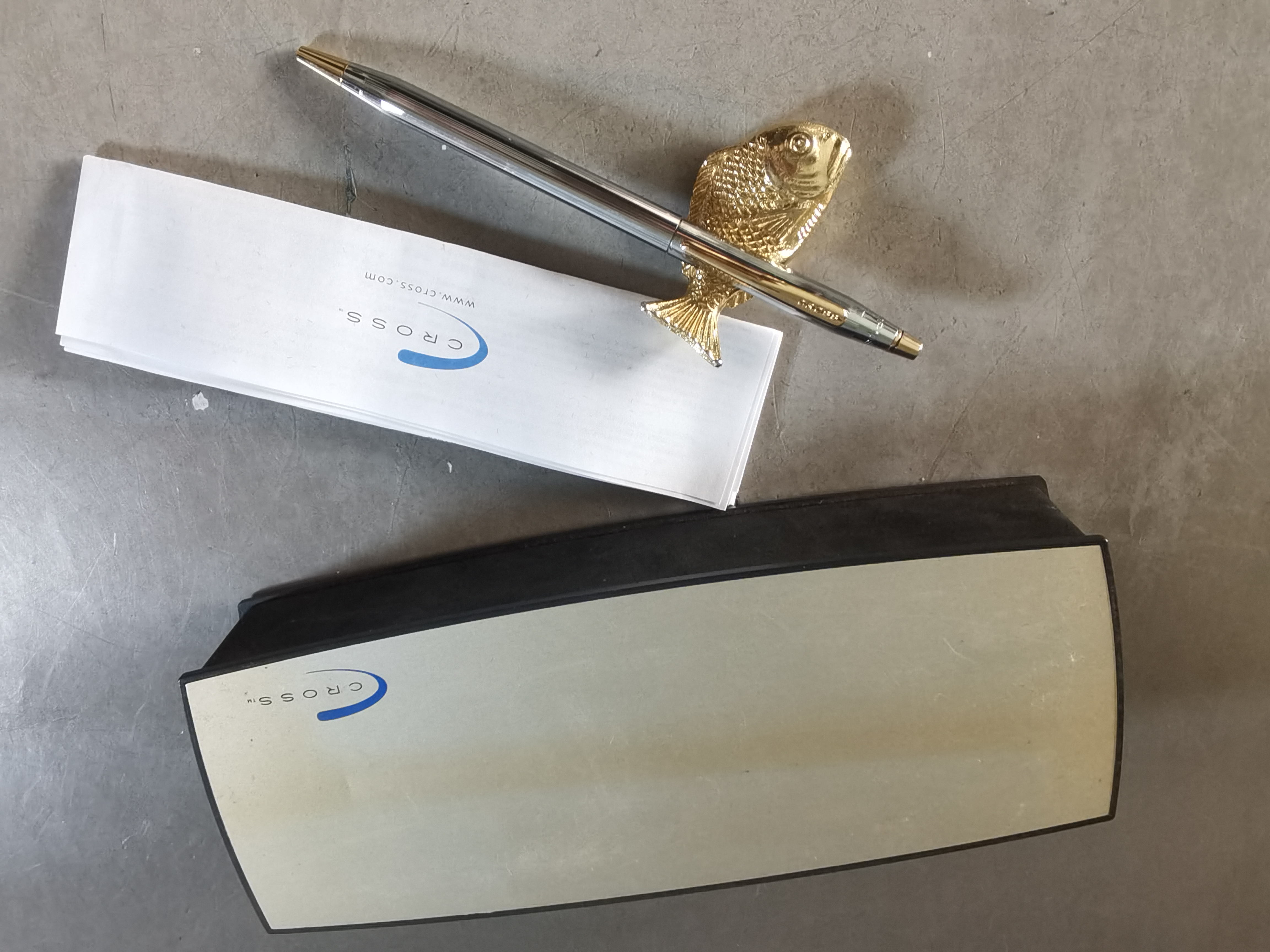 阅古斋美国产高仕正品二手圆珠笔学生学习老文具练字笔原子笔包邮