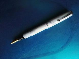 阅古斋阅古斋80年代长江28旋帽书法美工正品钢笔满50元包邮