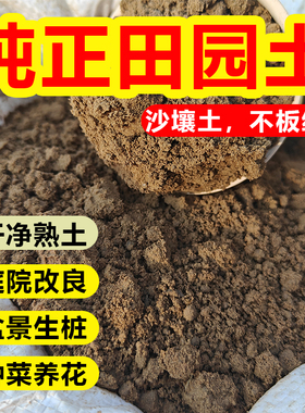 纯正田园土种菜专用土家用阳台养花种菜盆栽种植土沙壤土种果树土
