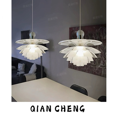 丹麦PH Septima5设计师松果餐厅吊灯创意卧室餐桌吧台岛台玻璃灯