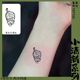 萌虎新款 防水纹身贴女草本仿真高级感原创持久百搭手臂大腿不反光