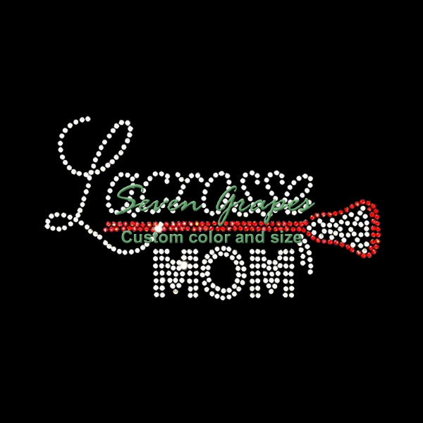 Lacrosse Mom曲棍球妈妈t恤衫烫画 diy热升华玻璃水钻烫图图案|ruв категории Украшения,ювелирные изделия, Diy аксессуары, Другие diy украшения, аксессуары - от Buy2taobao.com для оказания профессиональной услуги покупки агента Taobao