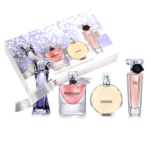 4pcs Perfume Gift Box Women Lady Floral Set 女士香水四件套