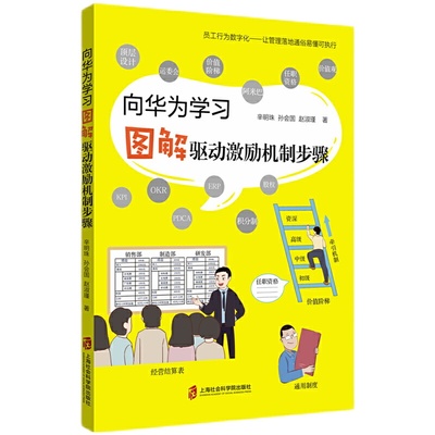 现货 赠书签 向华为学习 图解驱动激励机制步骤 辛明珠、孙会国、赵淑瑾 著 员工行为数字化 让管理落地通俗易懂可执行 上海社科院