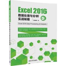 正版现货: Excel 2016数据处理与分析实战秘籍 9787302492924 清华大学出版社