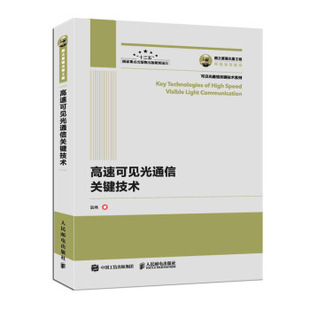 正版现货： 高速可见光通信关键技术 9787115508089 人民邮电出版社 迟楠