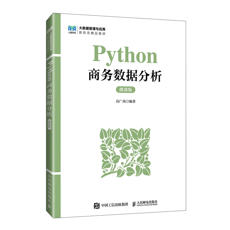 正版现货: Python商务数据分析（微课版） 9787115646248 人民邮电出版社