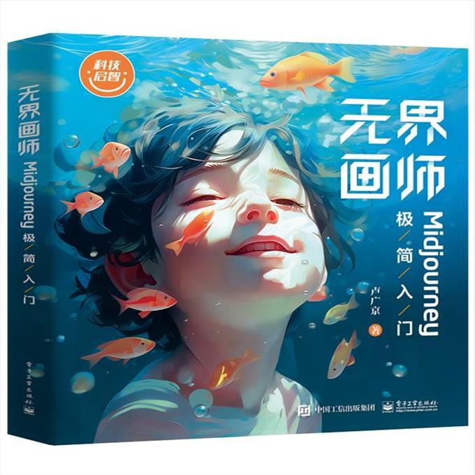 现货正版: 无界画师Midjourney极简入门 9787121467646 电子工业出版社
