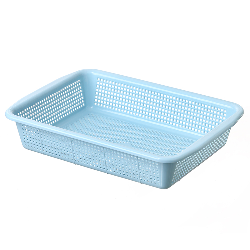 塑料小长方厨房沥水收纳篮