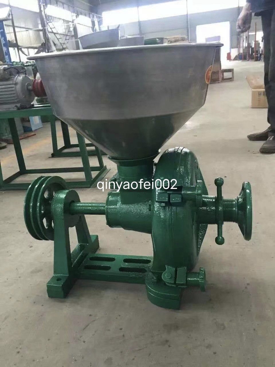 生达牌260磨浆机铁磨钢磨 磨米浆机磨豆浆机商用家用三相电不带架