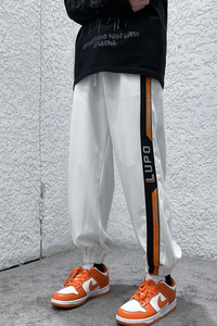 2023春夏装松紧腰港风缩脚卫裤男运动裤休闲裤   KK31-KK37-P45图片