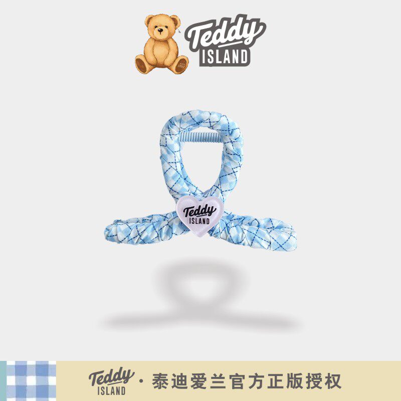 正版泰迪爱兰teddy儿童高级感抓夹发饰女童后脑勺鲨鱼夹头饰发夹