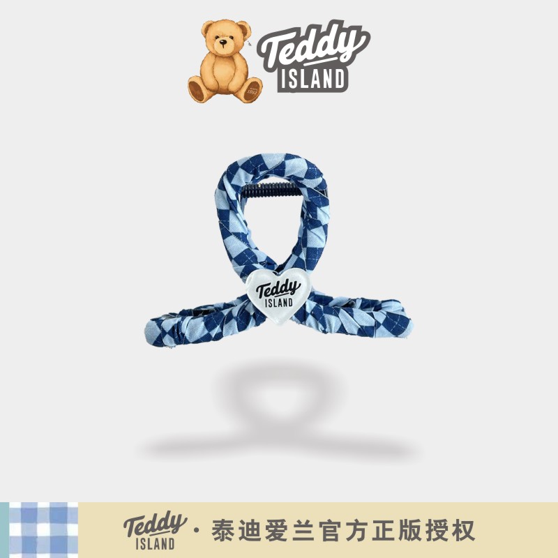 正版泰迪爱兰teddy新款韩版大抓夹女后脑勺甜美盘发爪夹轻奢发卡