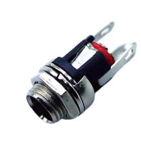 适配器插座 直流电源 内孔5.5mm 2.1mmPIN针 金属插口 接插件