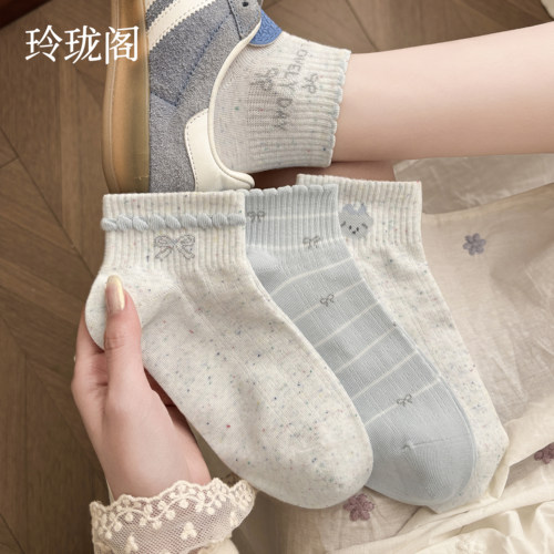 【超仙蝴蝶结短袜】夏日仙女绝配