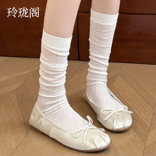 芭蕾风小腿袜，一袜两穿的快乐！