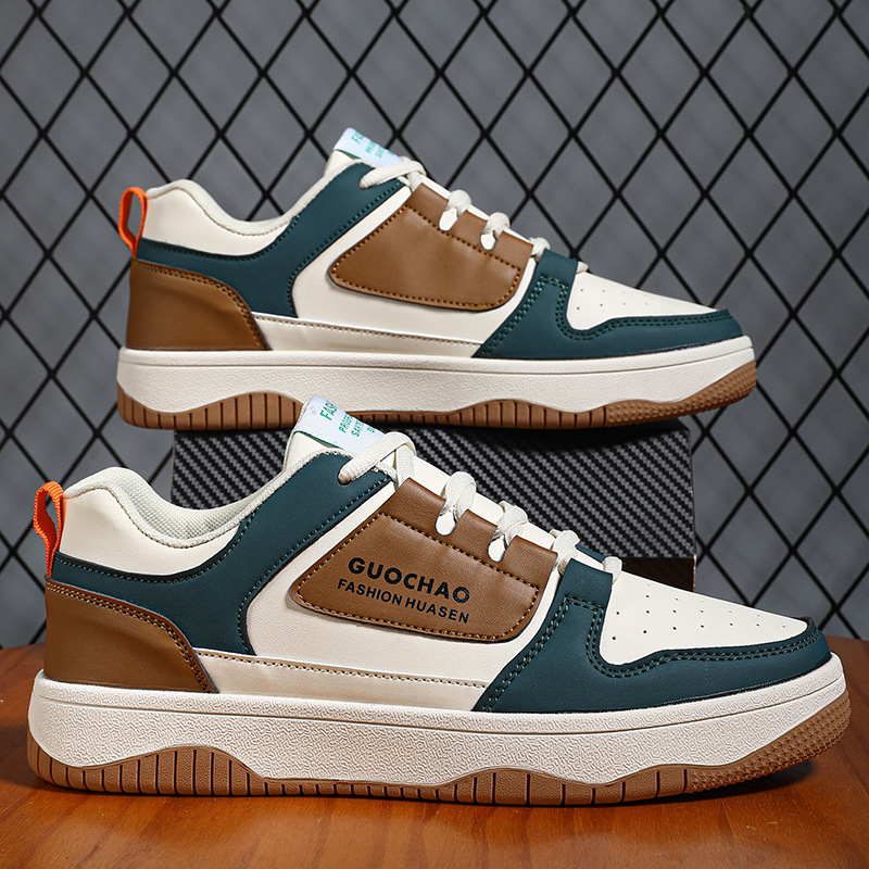 特大码板鞋48号国潮原宿风潮鞋45运动休闲鞋46加肥加大男鞋子47