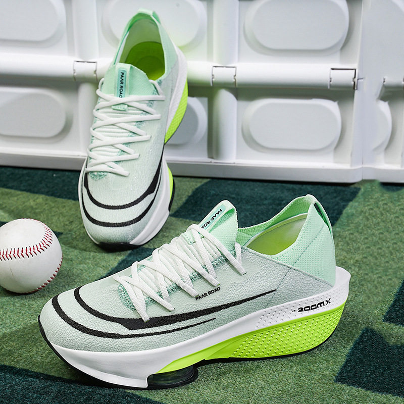 2025春夏跨境大码男士网面轻便跑步鞋户外徒步透气休闲运动潮鞋男