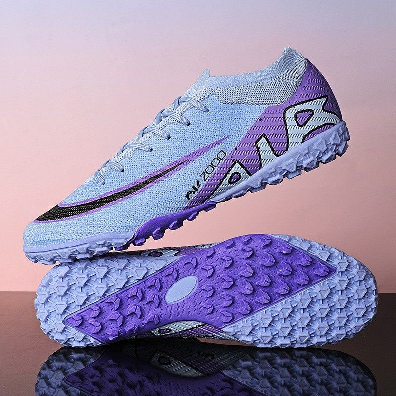 跨境 2025新款莆田足球鞋男低帮学生AG长钉碎钉比赛训练运动鞋