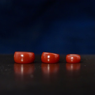 纯手工老改料器红蜡树脂仿牛血红AK隔片隔珠隔片民族风搭配嘎念珠