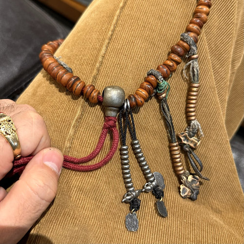 复刻大孔道佛珠佛头三通