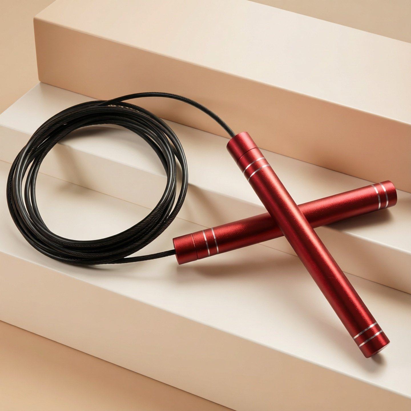 铝合金竞速跳绳轴承跳绳中小学生2.5mm钢丝绳体超细手柄健身器材,运动/瑜伽/健身/球迷用品,跳绳,淘宝优惠券,粉丝福利购,淘宝优惠卷