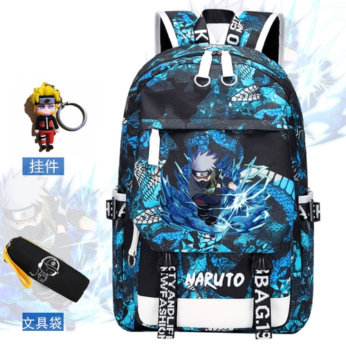 Наруто, Tide, вместительный и большой школьный рюкзак, для средней школы