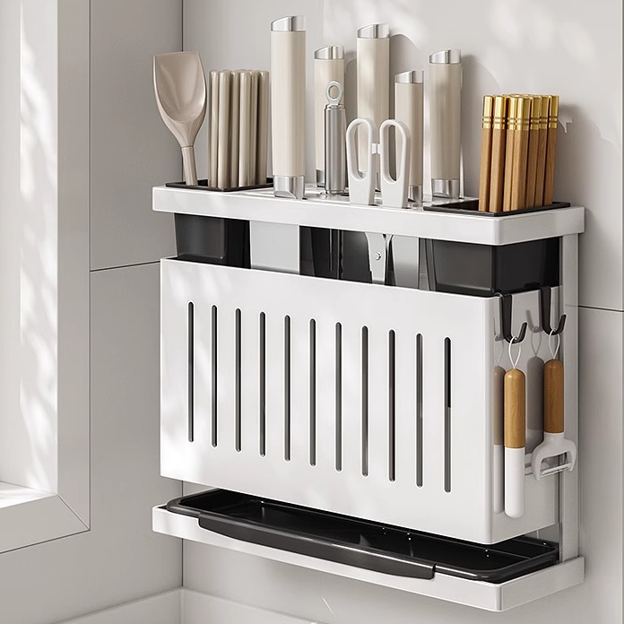 刀架多功能一体筷子筒刀具置物架