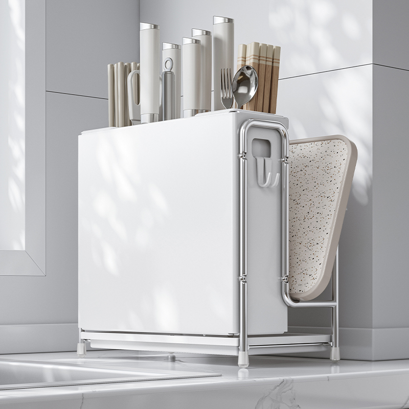 刀具架多功能锅盖菜板收纳架