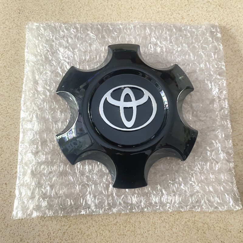 适用于 酷路泽霸道轮毂盖陆巡LC76LC80奔跑者RAV4黑色轮毂中心盖