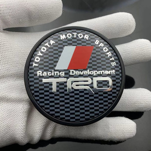 适用丰田雷凌锋兰达锐志放亚洲龙塞纳奕泽改装TRD轮毂盖车轮盖