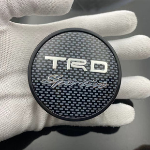 适用凯美瑞卡罗拉锐志汉兰达雷凌亚洲龙改装TRD轮毂盖轮胎中心盖