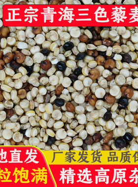 【厂家直销】青海三色藜麦米红白黑营养粗粮代餐五谷杂粮粥藜麦米