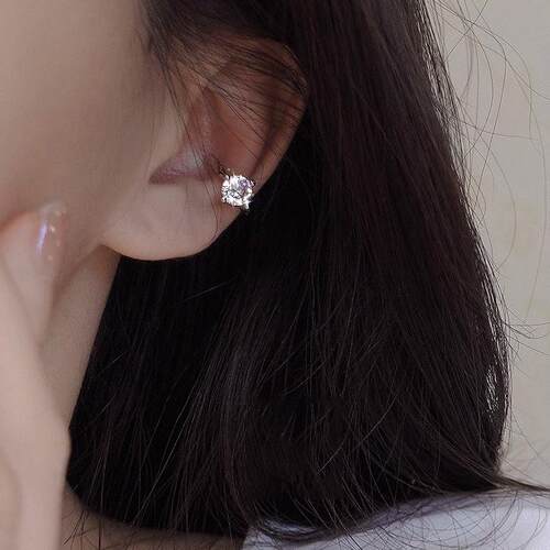 纯银耳夹无耳洞女小众简约冷淡风