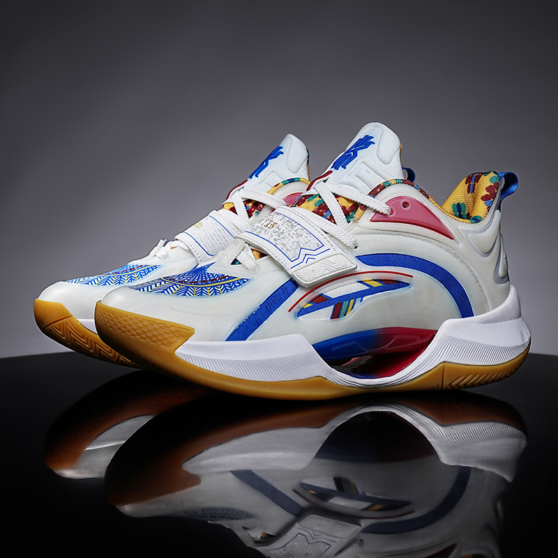 篮球鞋男女防滑耐磨减震实战轻便软底网面透气夜光运动鞋战靴899