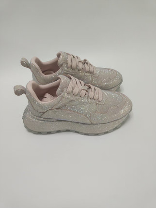 VME舞魅2025新款厚底老爹鞋女增亮钻时尚百搭厚底VS25A3312