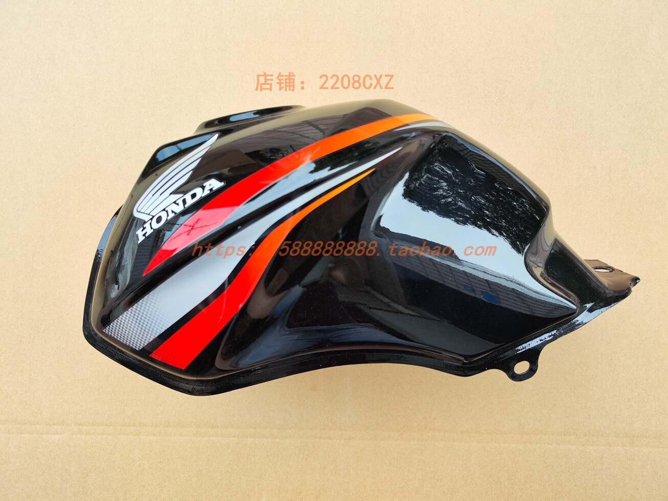 新大洲本田摩托车SDH125-51-51A小战鹰通用黑色油箱燃油箱正品