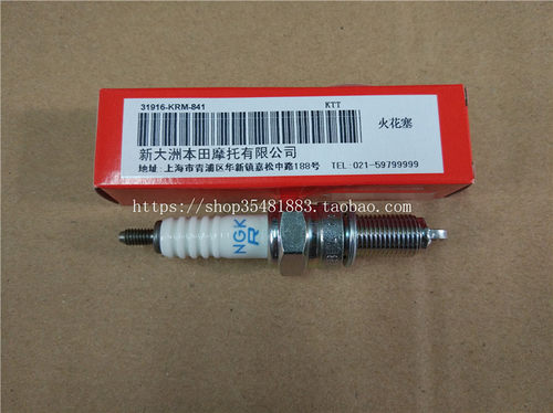 新大洲本田战鹰、战龙、战豹、战彪等车型通用NGK火花塞CPR8EA-9