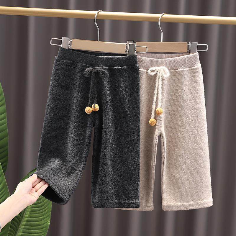 女童阔腿裤2022秋冬装新款女宝宝加绒宽松裤子婴儿童洋气休闲长裤,童装/婴儿装/亲子装,裤子,淘宝优惠券,粉丝福利购,淘宝优惠卷