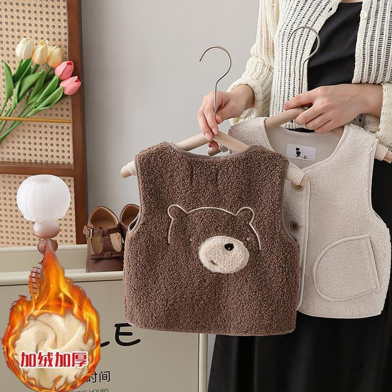 韩版冬季婴儿马甲秋冬新款男马甲