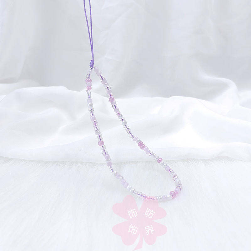 串珠链条挂饰挂绳手机链挂件饰品