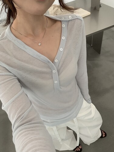 【ATELIER BLANC情感家】夏款长袖防晒上衣长袖T恤 CC07290# BXY