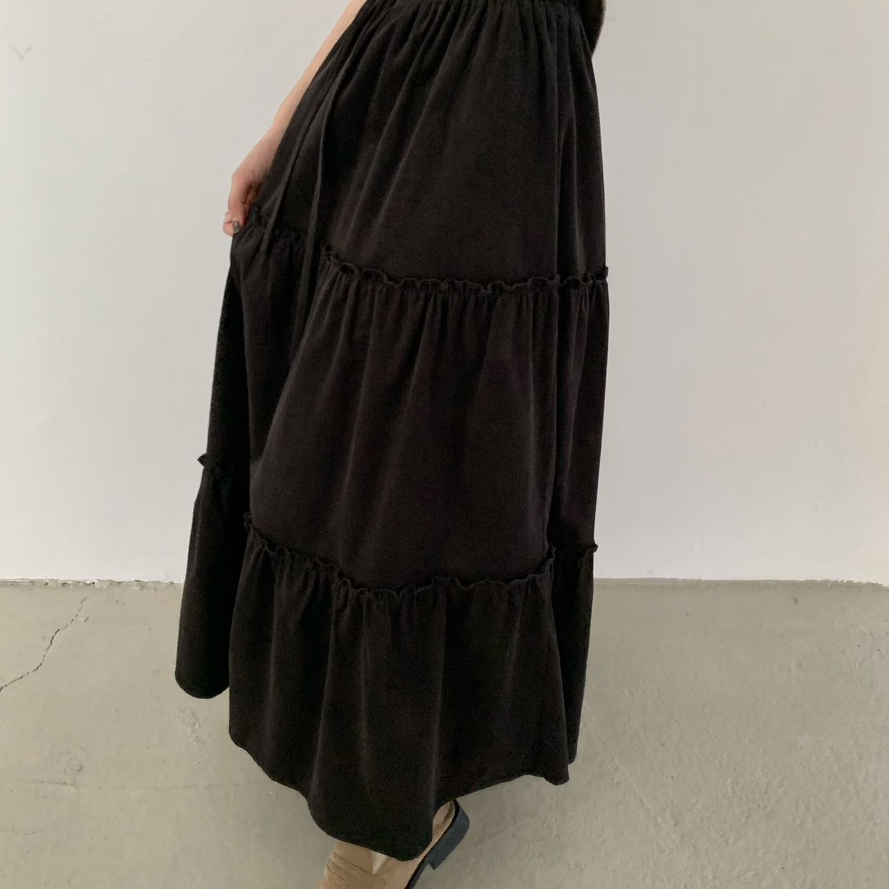 MUUTIS牧缇层层蛋糕秋上新甜美可爱清新百搭长裙半身裙MT26380