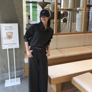 衬衫 26年春款 休闲裤 套装 61AD098 RICH 配腰带 PAPA