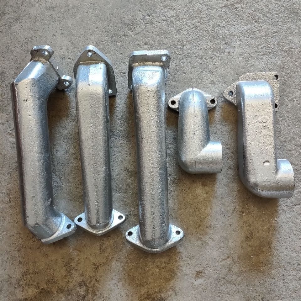 单杠柴油机排气弯管消声器弯脖