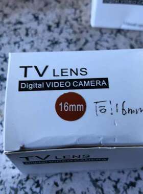 议价TV LENS 10Mega pixel 16mm镜头全新原