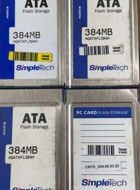 议价SimpleTech PC卡  384MB 工业存储卡PCM