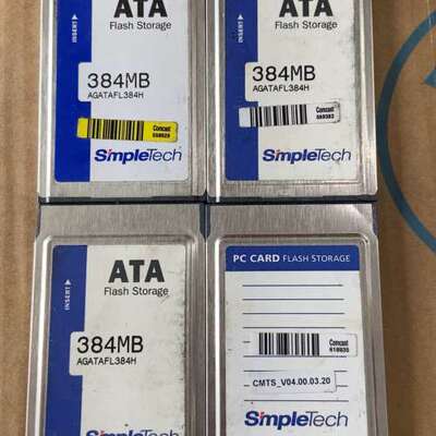 议价SimpleTech PC卡  384MB 工业存储卡PCM